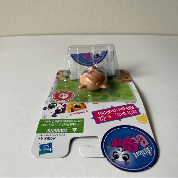 Littlest Pet Shop Hamster 2739 LPS Hasbro Brown - Picture 7 of 12
